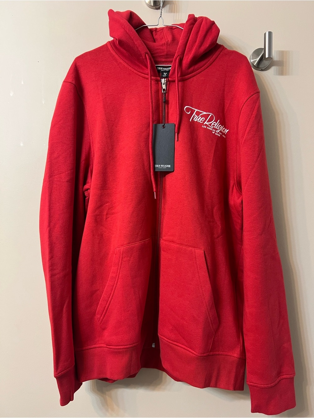 True Religion Ribbon Sketch Full Zip Hoodie